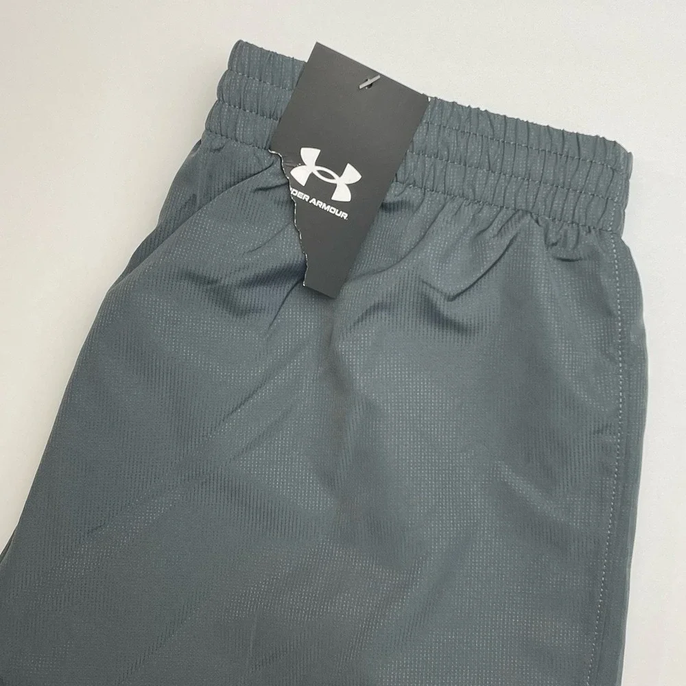 NEW Under Armour Vital‎ Woven Training Pants Mens Medium Gray Loose Mesh Lined